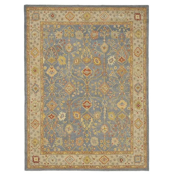8& x 8& Round Area Rug, Blue, Safavieh