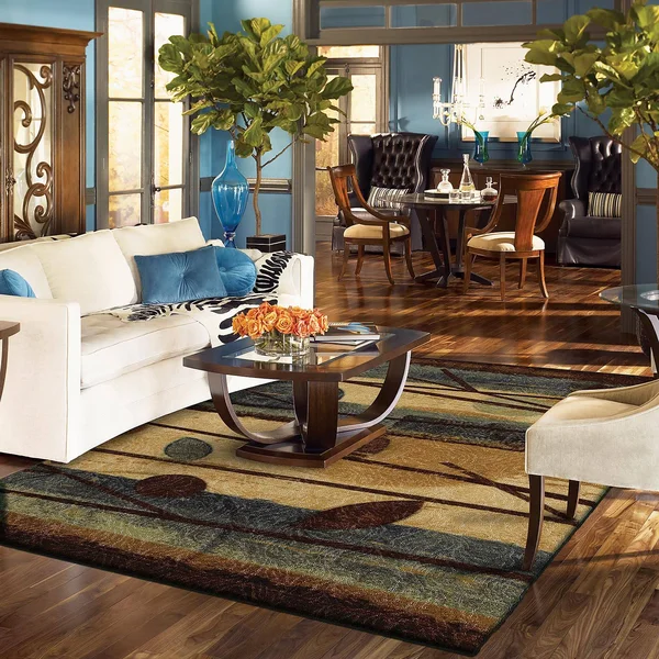 Mohawk Home Free Flow Artifact Panel Printed Rug 8x10 Multi