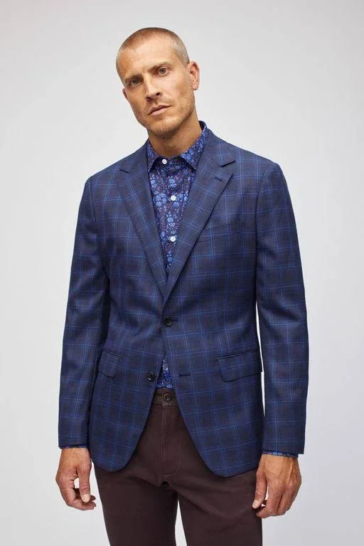 Bonobos Unconstructed Italian Wool Blazer - Blue - Formal Jackets