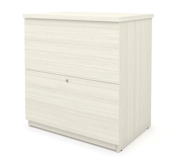 Bestar 160400-000031 i3 Plus 72w Desk Shell in White Chocolate