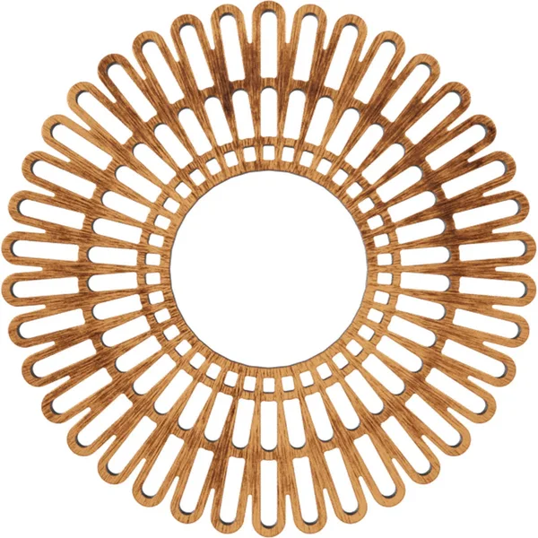 Ekena Millwork CMPP24CRACO 24x22OD x 8 7/8x22ID x 3/4x22P Cornelius Architectural Grade PVC Pierced Ceiling Medallion, Antiqued