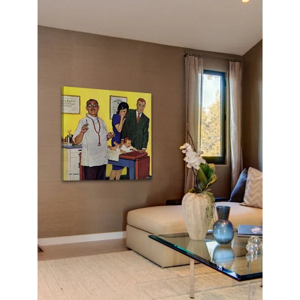 Marmont Hill Babys First Shot Richard SARGENT Painting Print on Canvas 24 x 24