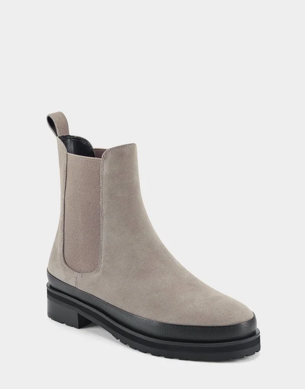 Women's Aerosoles Camila Chelsea Boot 5792423 - 7.5 M, Taupe Suede