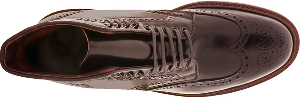 Alden Shoes Men's D8804H - Wing Tip Boot Antique Edge, 8 W