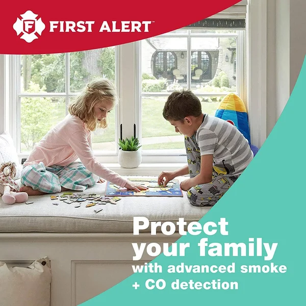 First Alert Hardwired Smoke and Carbon Monoxide Detector with Battery Backup - 12 Pack, BRK SC9120B-12 - 1 Pack Photoelectric Tec