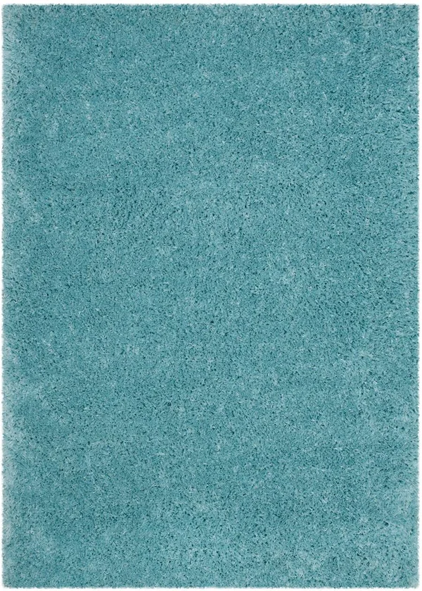 Safavieh Polar Shag PSG800T Light Turquoise 8& x 10& Area Rug