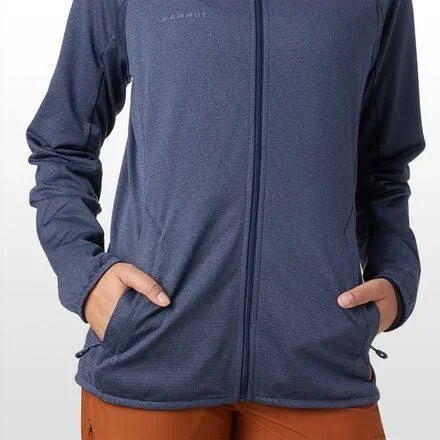 Mammut Nair ml Hooded Jacket - Women's Peacoat Melange, L