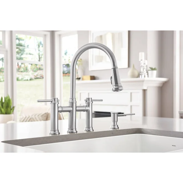 Blanco 442507 1.5 GPM Empressa Bridge Pull Down Faucet Oil Rubbed Bronze
