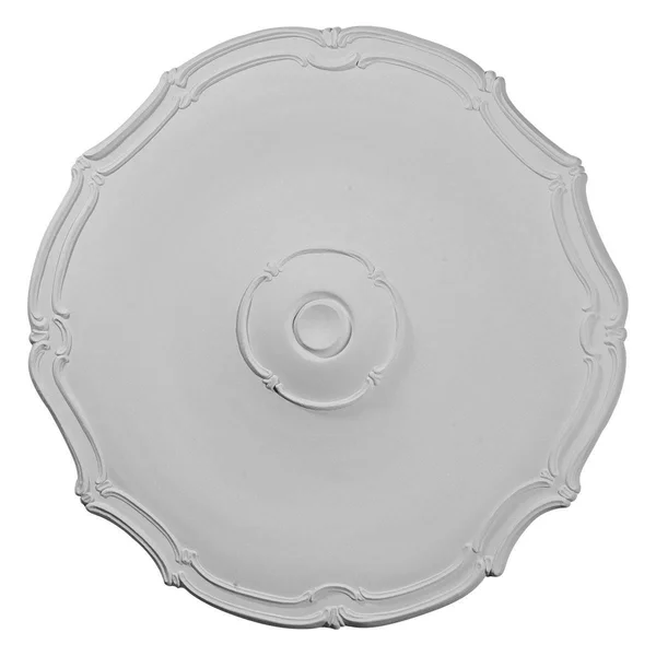 18 7/8x22OD x 1 1/2x22P Pompeii Ceiling Medallion (Ultra Pure White)
