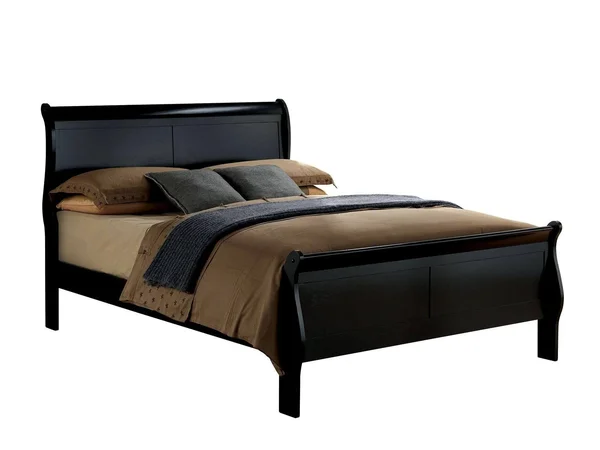 Furniture of America Louis Philippe III Black Full Bed