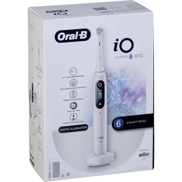 Braun Oral-B IO Series 8 White Alabaster Special Edition