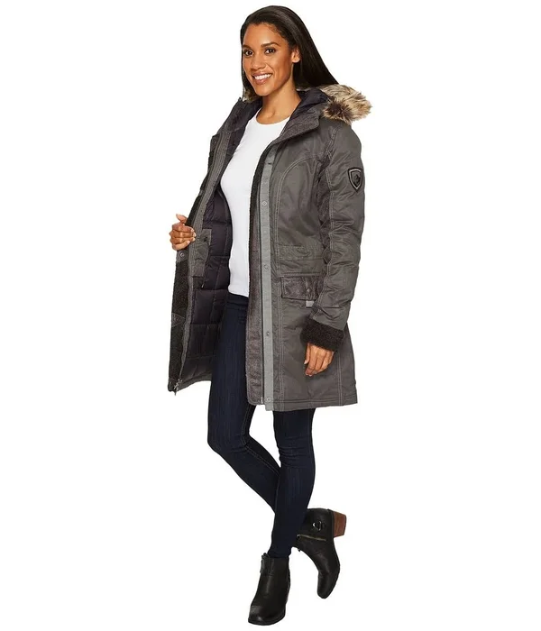 Kuhl Arktik Down Parka - Women's Carbon, S