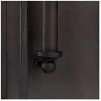 Capital Lighting 9918OB Preston 4 Light Outdoor Wall Lantern - Old Bronze