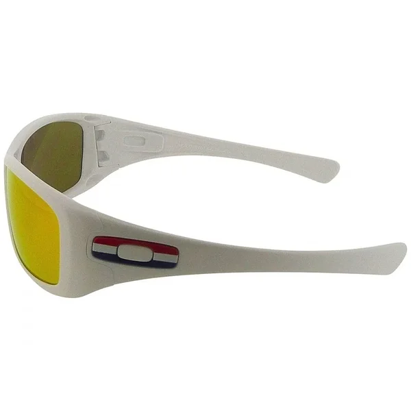 Oakley Hijinx Holland Country Flag Sunglasses 24-214 Polished White/Fire Iridium