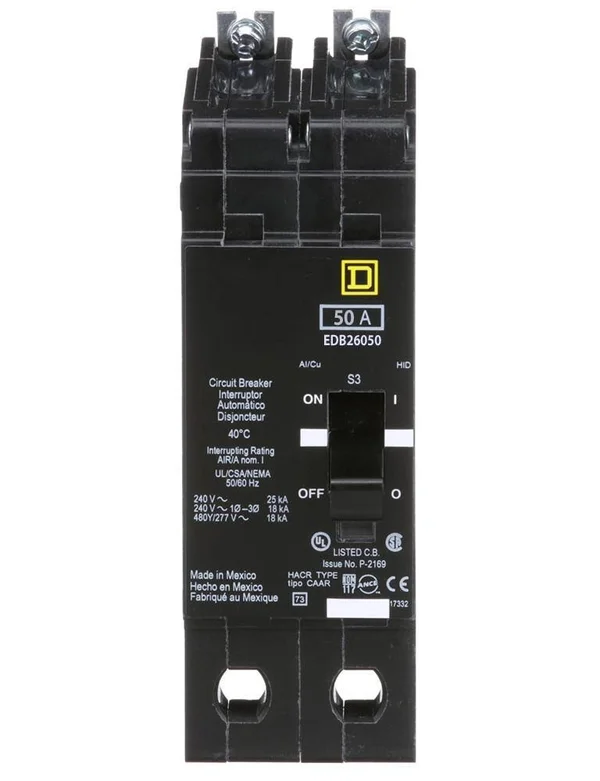 Square D EDB34015 Circuit Breaker