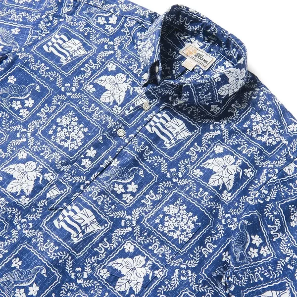 Lahaina Sailor Archive Classic - Spooner Kloth Pullover, Denim, 2XL