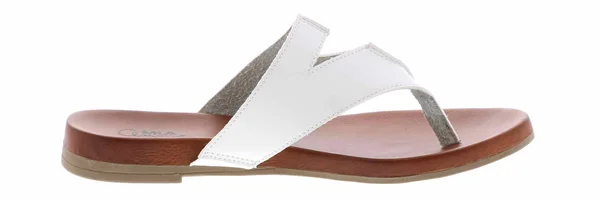 Mia Amore Patriciaa Sandal - Women's, White, Size 6, Sandals, Flat