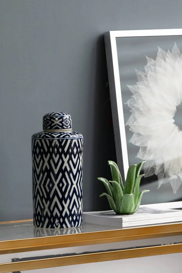 Au0026B Home Carlyle Lidded Jar - Small