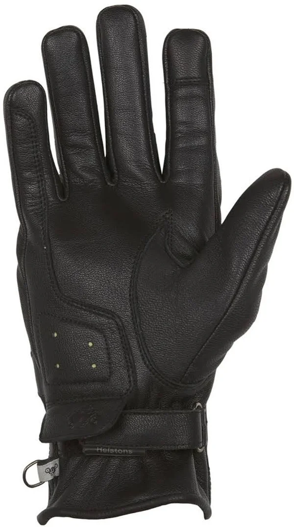 Helstons Mora Motorcycle Gloves, Black, Size L