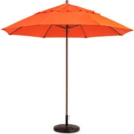 Grosfillex 9 ft Windmaster Umbrella - Pacific Blue