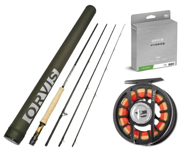 Orvis Recon 843-4 Fly Rod Outfit : 3wt - 8&4x22