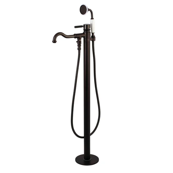 Kingston Brass KS7135DKL Kaiser Freestanding Tub Faucet with Hand Shower, Oil Rubbed Bronze