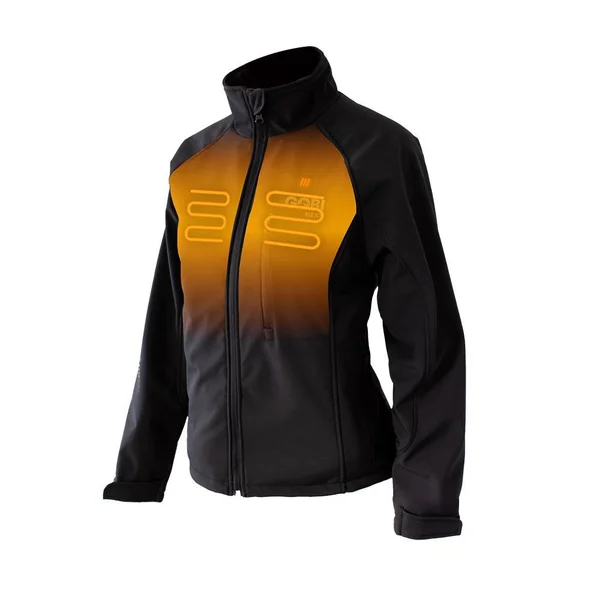 Gobi Heat WSA-ON-L Sahara 3 Zone Women's Heated Jacket (Large - Onyx)
