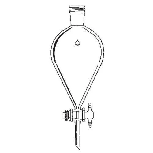 Ace Glass - 7231-40, Funnel Separatory, Squibb, 500ml, 24/40