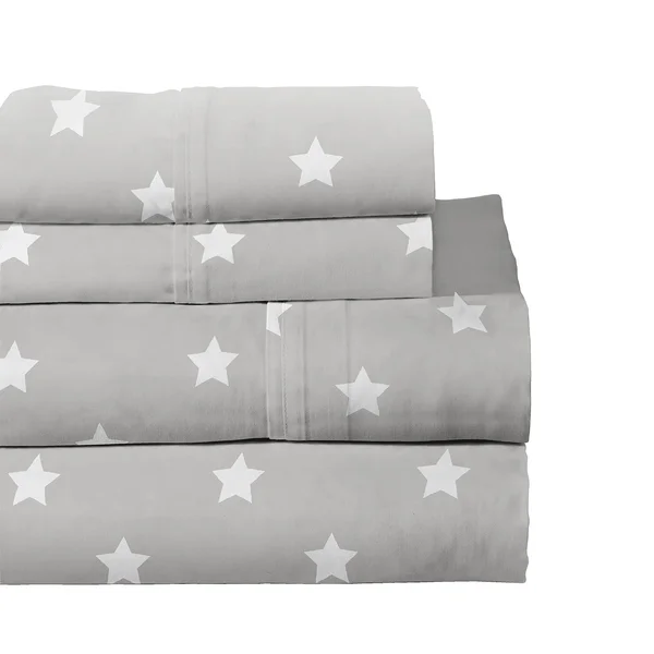 Lullaby Bedding Space Full Cotton Printed Sheet Set