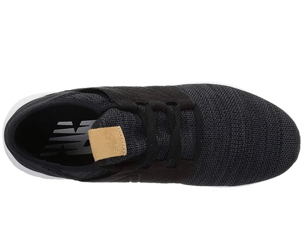 New Balance Men's Fresh Foam Cruz V2 Knit - 2E Running Shoe - Black