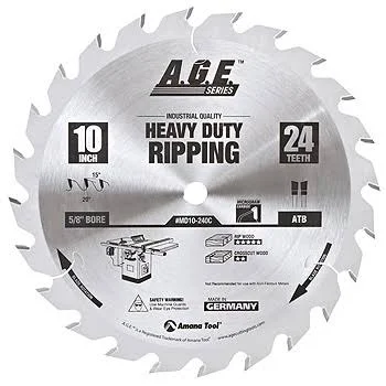 A.G.E. Series - Ripping 18x22 x 54T ATB 1x22 Bore (MD18-540)
