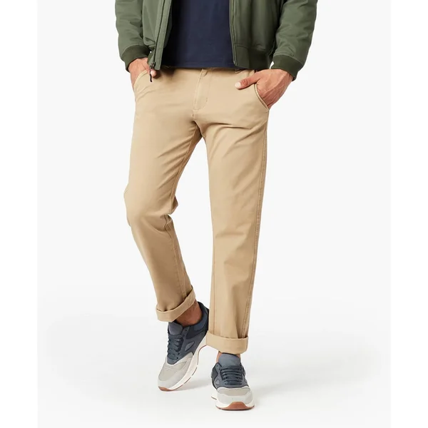Dockers Men's Slim Fit Smart 360 Flex Ultimate Chino Pants - British Khaki 30x32 - Green