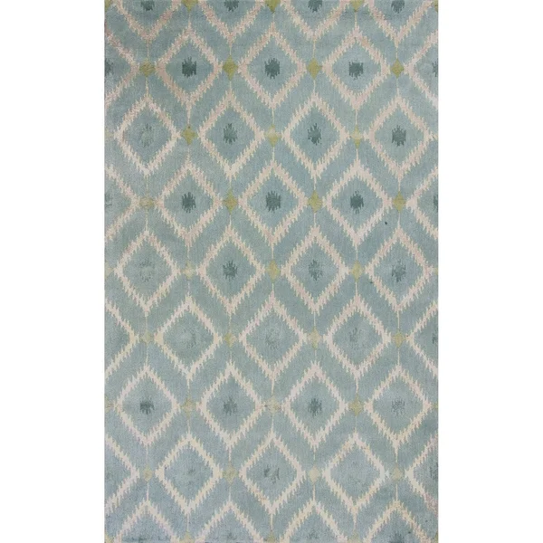 Kas Bob Mackie Home 1017 Silver/Grey Mirage Area Rug 7&6x22 Round