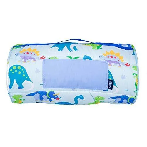 Wildkin Nap Mat with Pillow for Toddler Boys and Girls - Perfect Size F, 50 x 1.5 x 20 inches