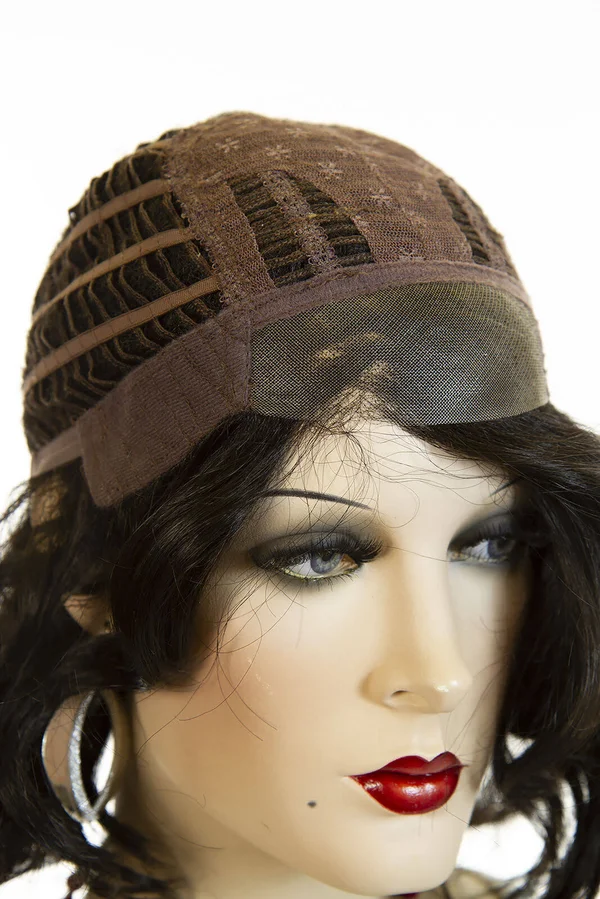 Medium Light and Breezy SmartLace Front Scarlett by Jon Renau Wavy Straight Wigs - Strawberry Tipped Pale Blonde ...