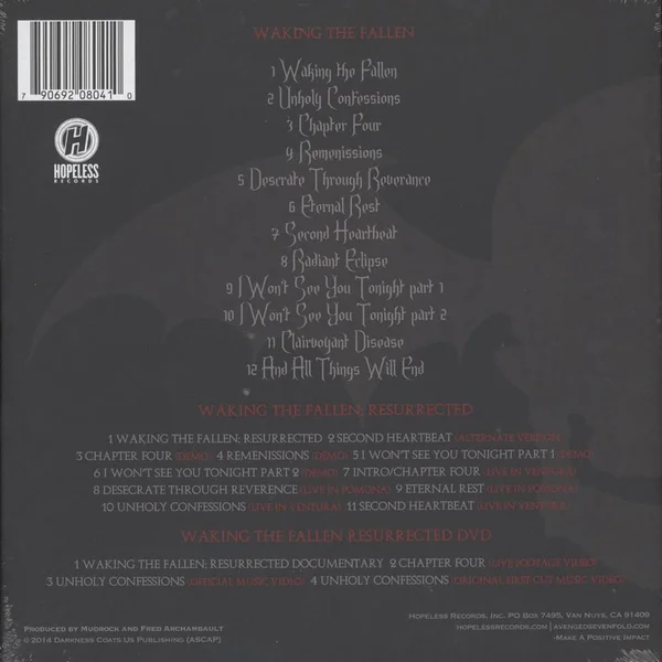 Avenged Sevenfold - Waking The Fallen - Vinyl