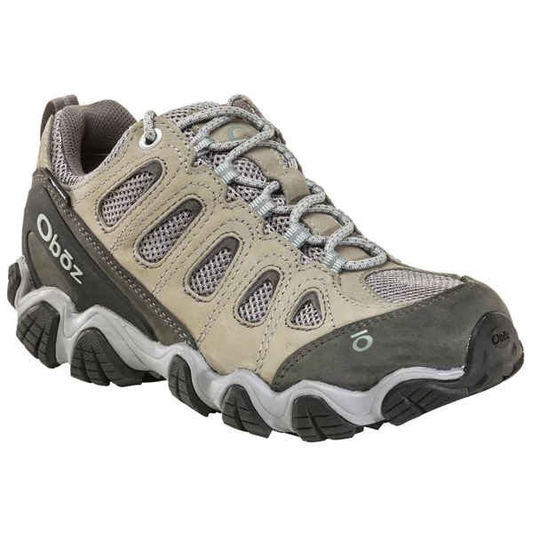 Oboz Women's Sawtooth II Low BDry Shoe - 6 Wide - Frost Gray - Sage