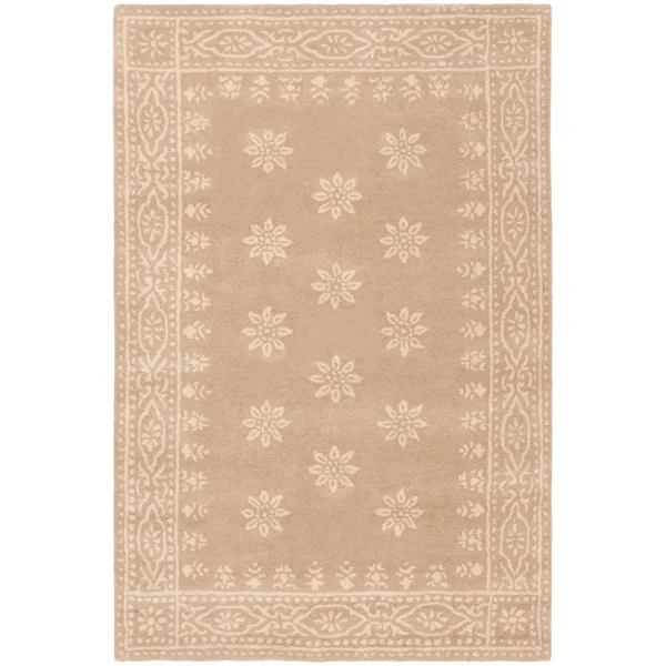 Martha Stewart by Safavieh Gracious Garden Wool Rug (4& x 6& - Spud)