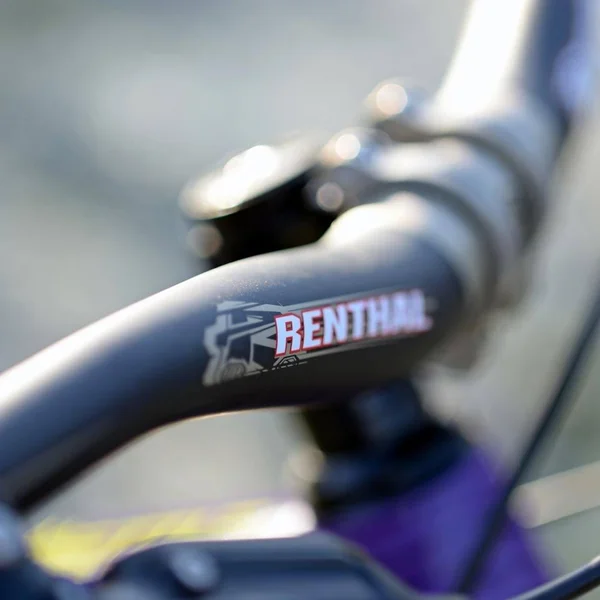 Renthal Fatbar Carbon Riser Bar Clamp 35mm W 800mm Black - 40mm