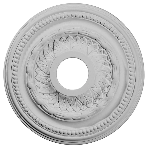15 3/4 inchod x 3 1/4 inchid x 1 inchp Galway Ceiling Medallion (Fits Canopies Up to 3 1/4 inch), Hand-Painted Painted Turtle Cr