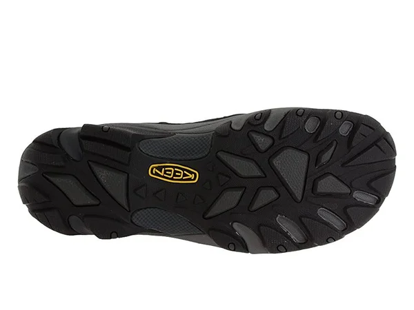 Keen Men's Black Utility Atlanta Cool Work Shoes - Steel Toe