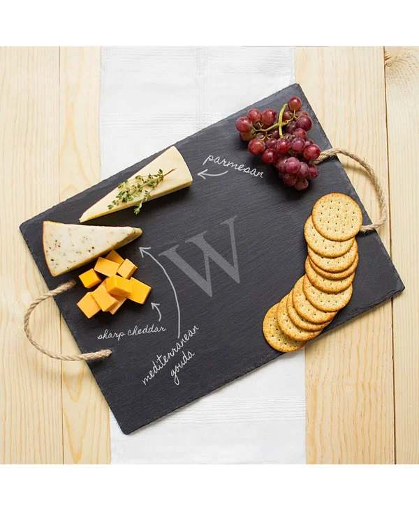 Cathy&s Concepts Slate Serving Board - Letter M