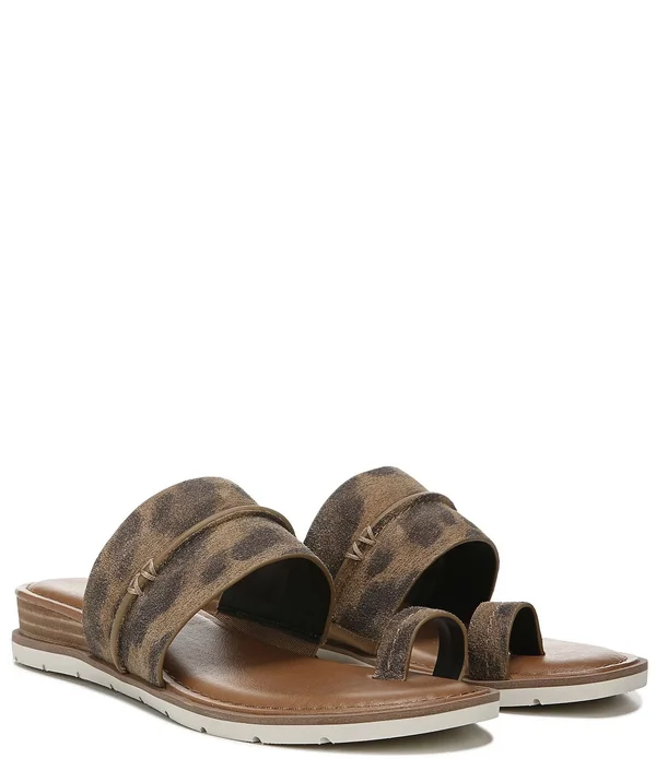 Zodiac Women's Adelanto Sandals (Chestnut Multi Suede) - Size 5.5 M