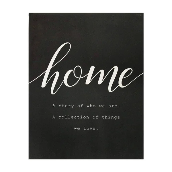 Home Matte Black Oversized Wall Decor