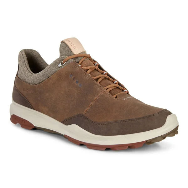 Ecco Men's Biom Hybrid 3 GTX Golf Shoe - Camel