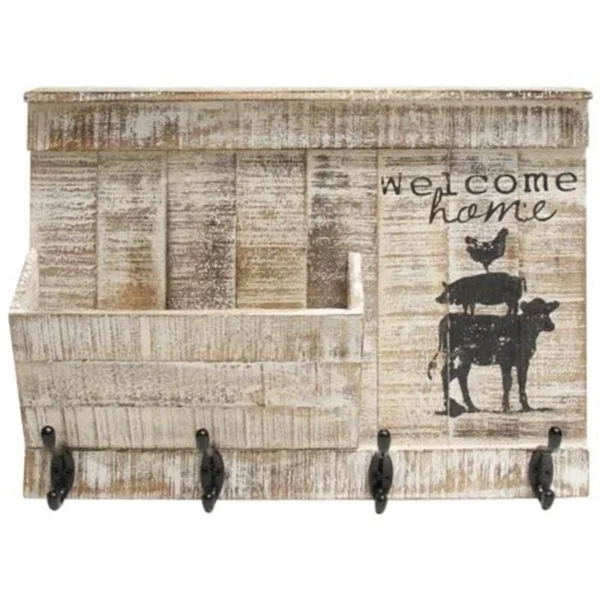 Welcome Home Wall Organizer - Size: One Size