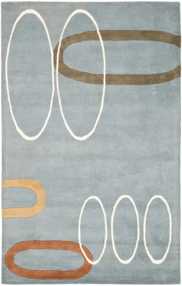 Safavieh Soho SOH801B 3&6x22 x 5&6x22 Blue, Multi Area Rug