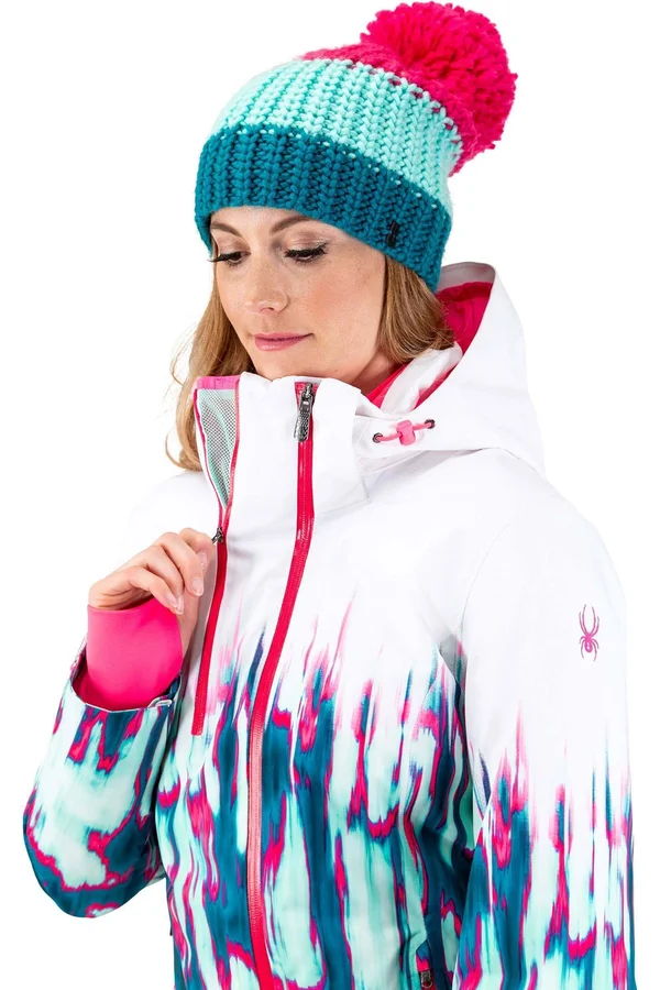 Spyder Women's Inspire GTX Jacket - 4 - Ikat Print Black