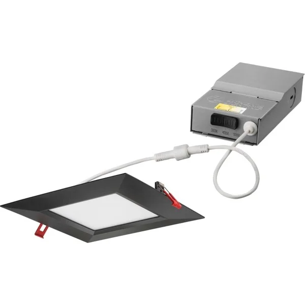 Lithonia Lighting Wafer LED Retrofit Downlight - Black