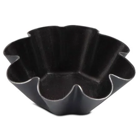 Matfer Petit Four Molds - Brioche - 25 Pk 25 Pack - Size: 1.75 D, Brown